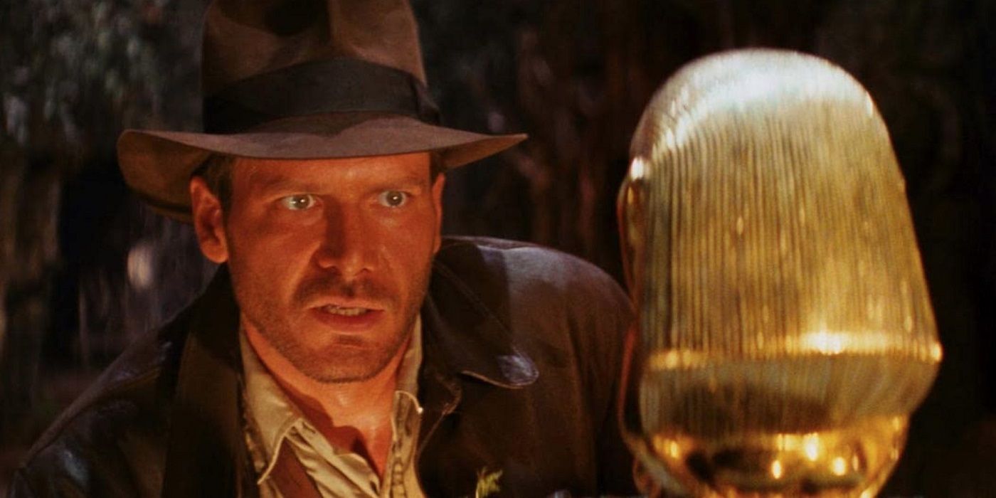 Harrison Ford dans 'Indiana Jones et les Aventuriers de l'Arche perdue'.