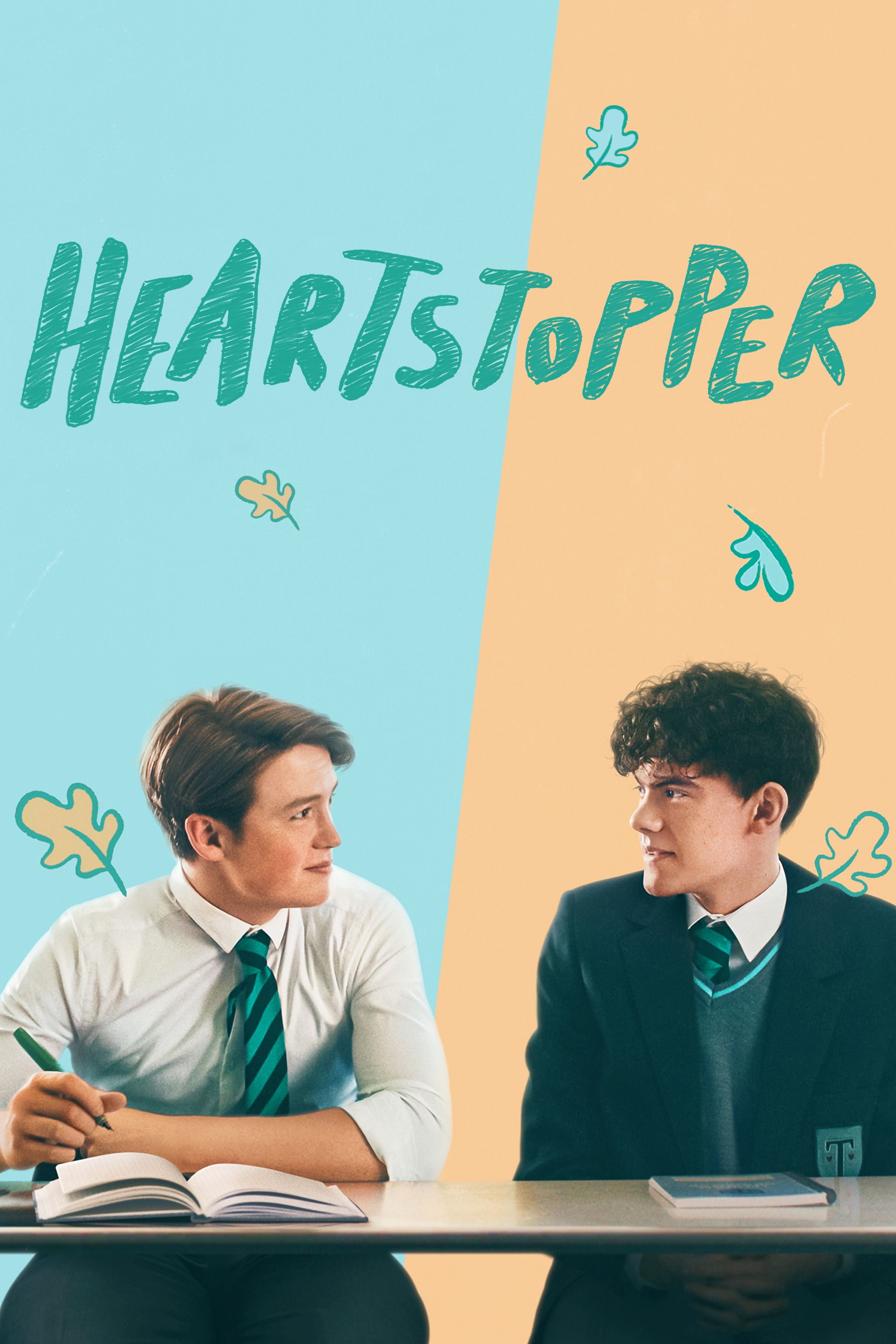 Pôster Heartstopper da Netflix