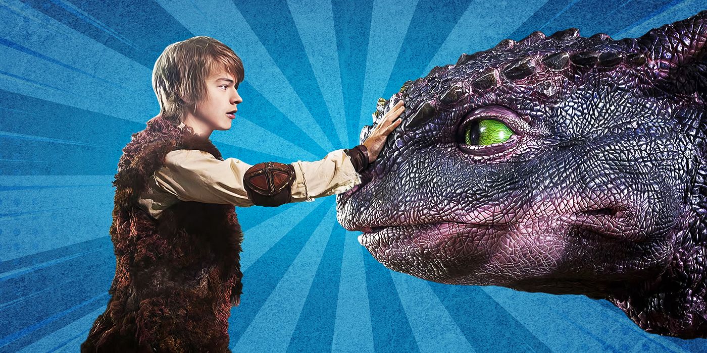 Hiccup and Toothless in the live show for How to Train Your Dragon