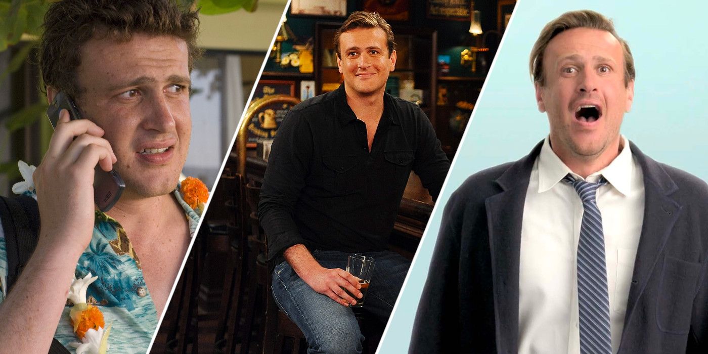 Jason Segel in Forgetting Sarah Marshall, How I Met Your Mother, and Shrinking