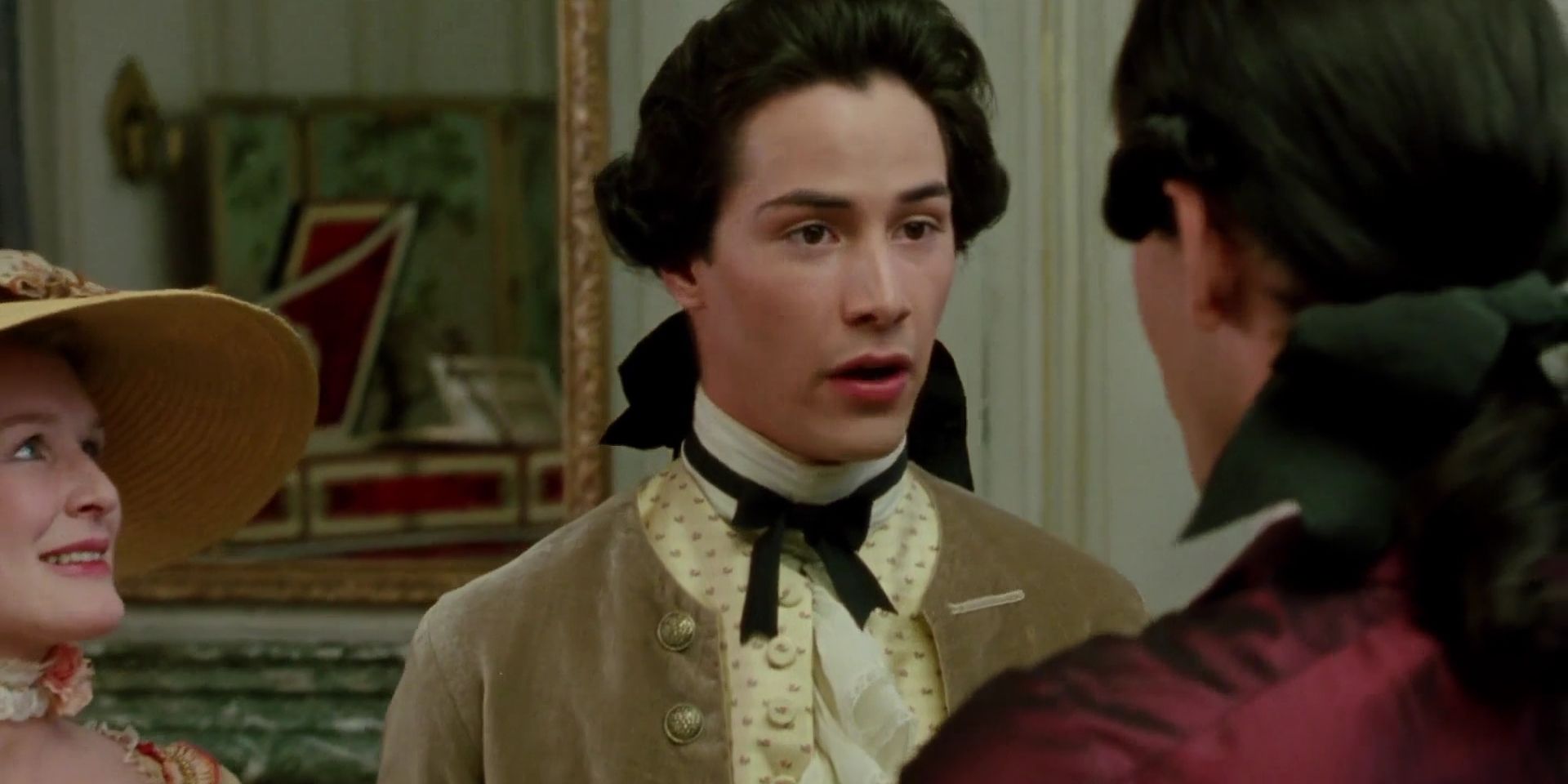 A photo from Dangerous Liaisons featuring Keanu Reeves as his character Le Chevalier Raphael Danceny