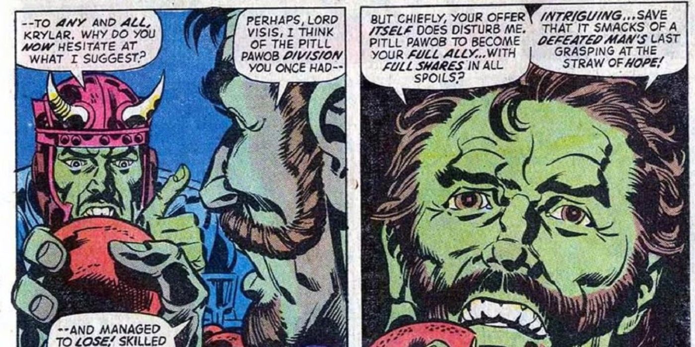 Lord Krylar in Marvel's The Incredible Hulk comics