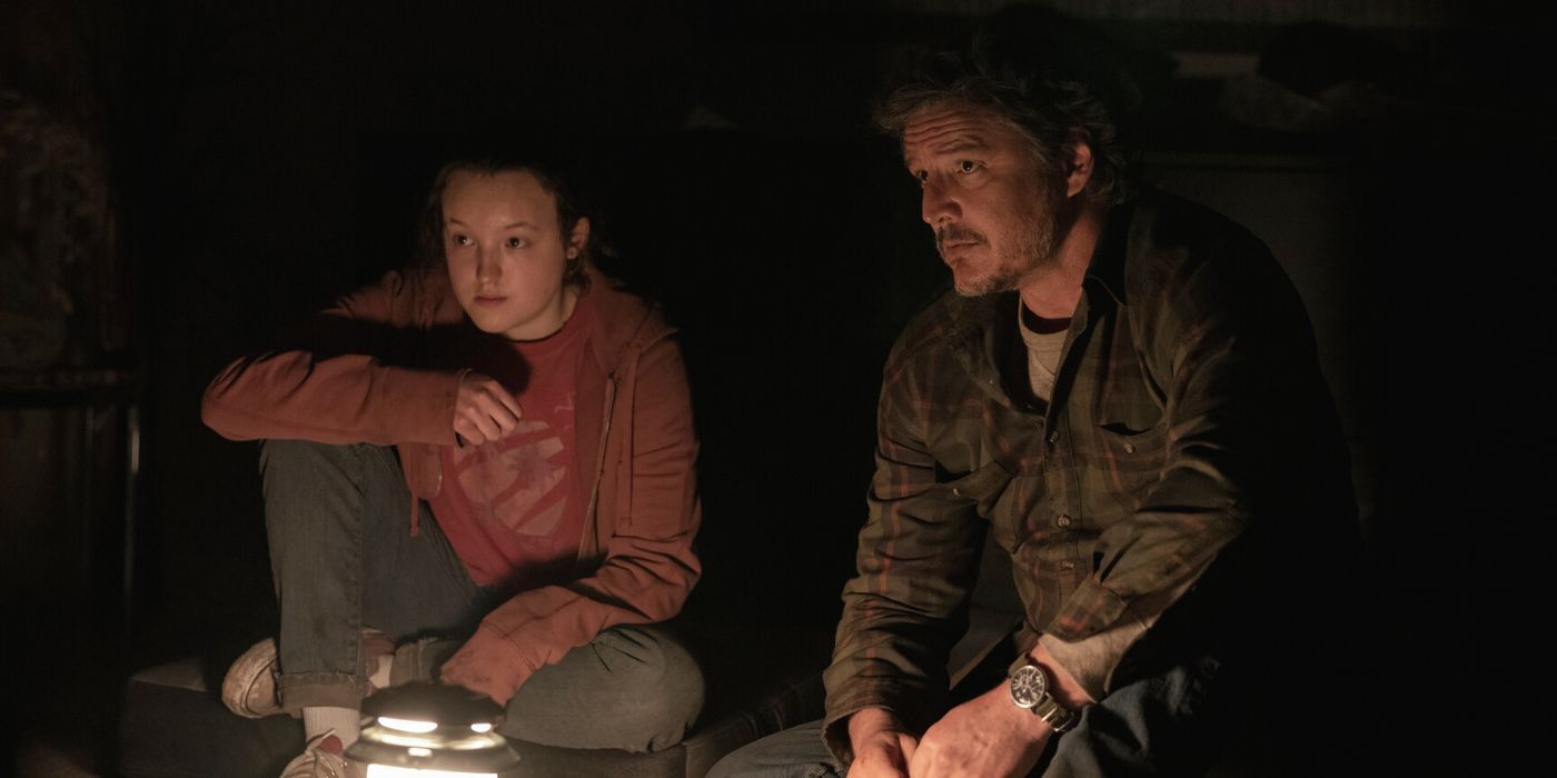 Pedro Pascal et Bella Ramsey dans le rôle de Joel et Ellie dans The Last of Us Episode 5