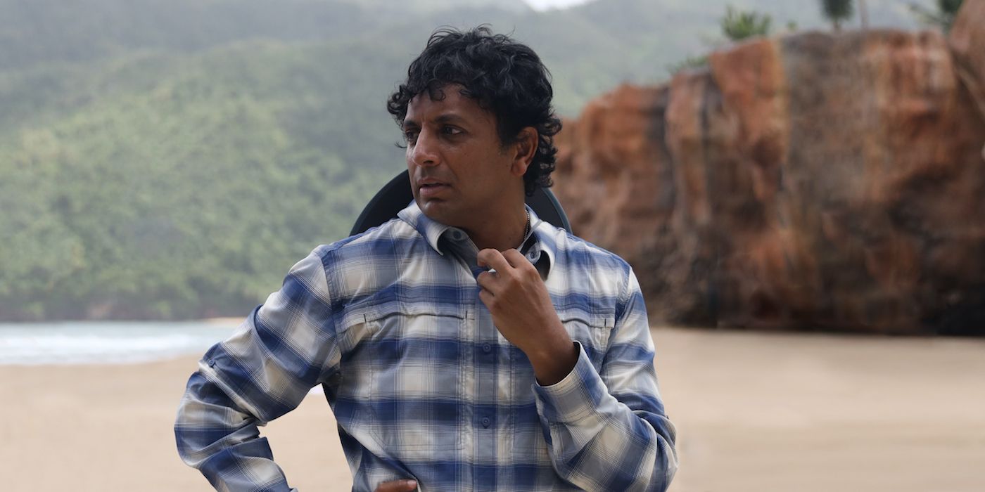 M Night Shyamalan Behind the Scenes of Old