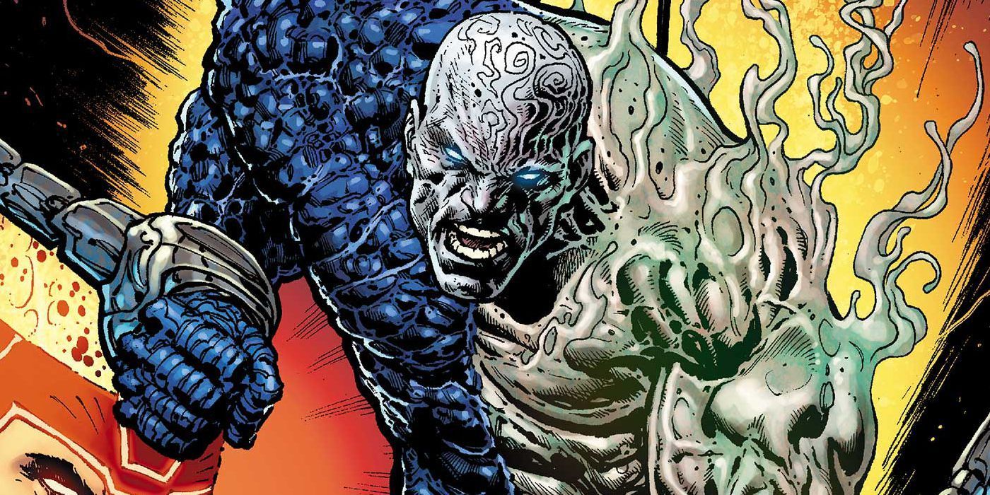 Metamorpho frees himself from shackles