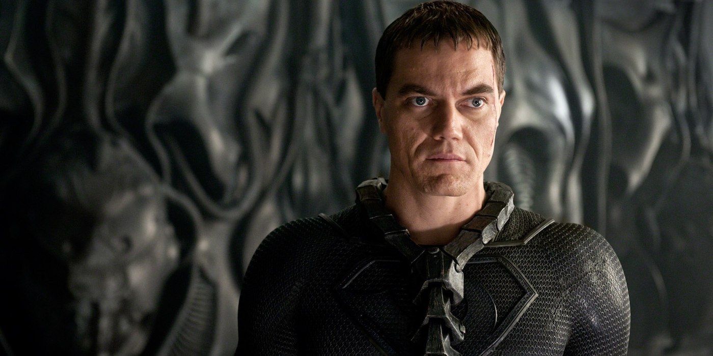 Michael Shannon dans le rôle de Zod dans Man of Steel