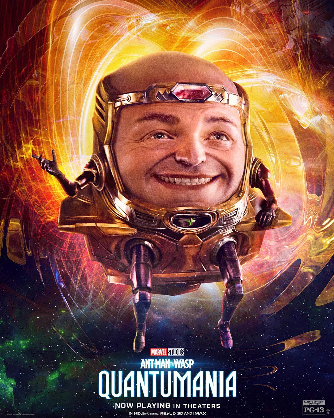 Modok in Ant-Man and the Wasp: Quantumania poster
