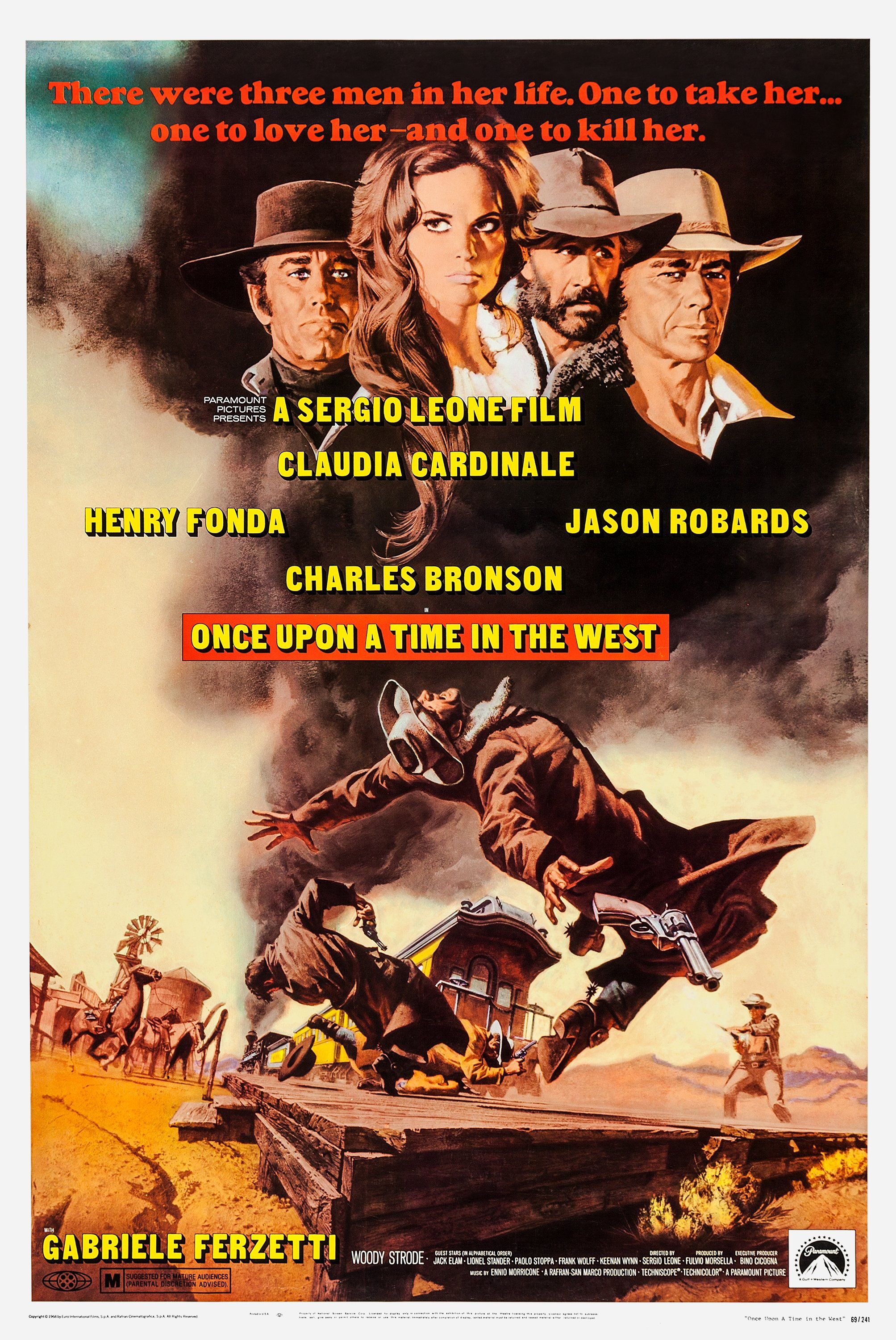 Cartel de la película Érase una vez en el Oeste