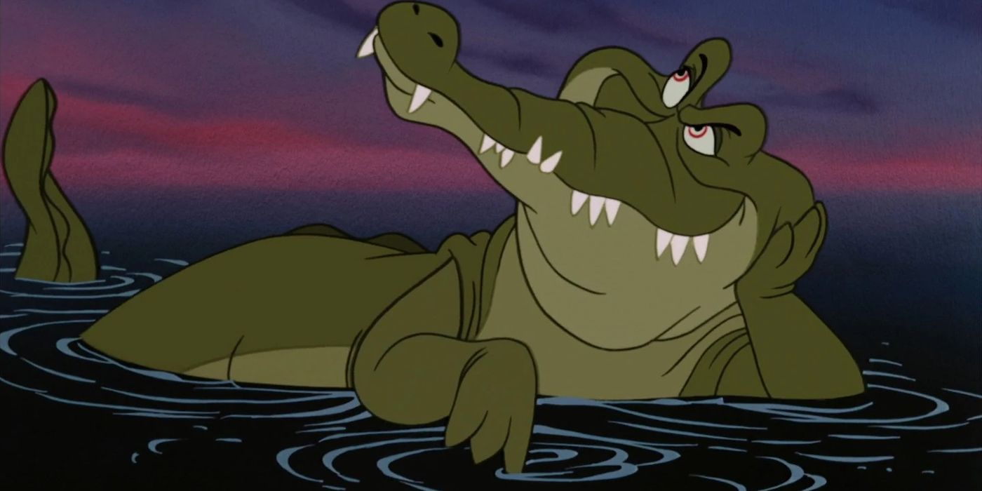 The crocodile in Disney's Peter Pan