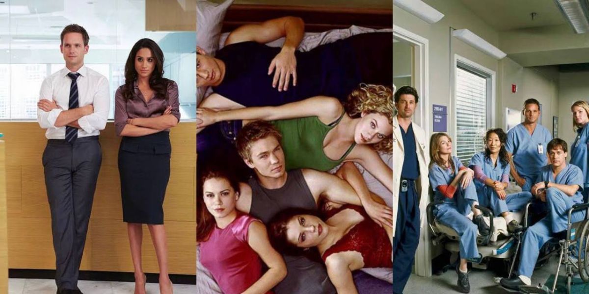 TV Dramas - One Tree Hill, Grey's Anatomy, Suits 