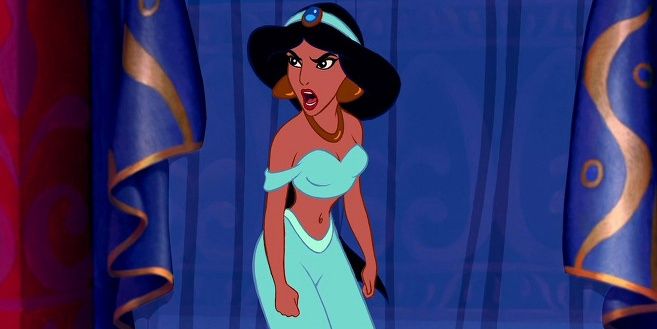 La princesse Jasmine chante dans Aladin (1992)
