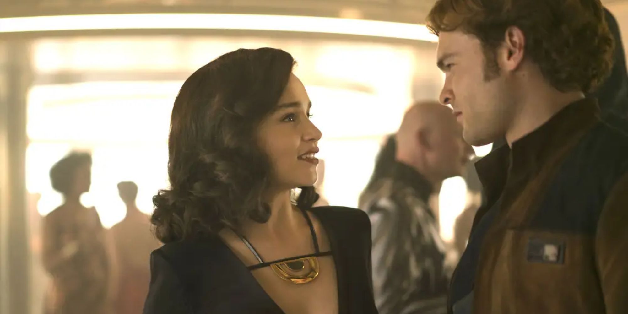 Qi'ra & Han Solo in Solo: A Star Wars Story 