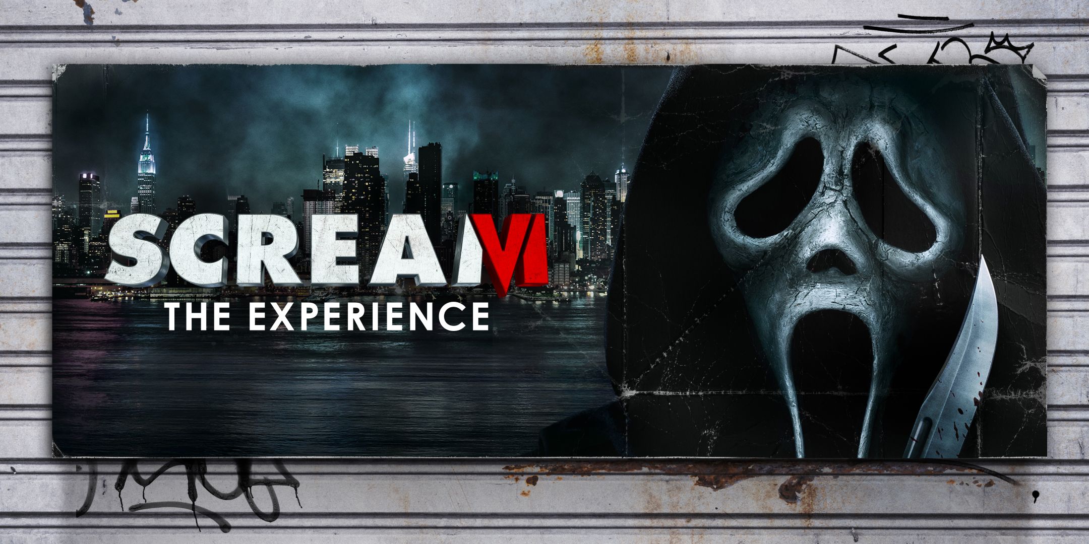 Scream 6: The Experience billboard