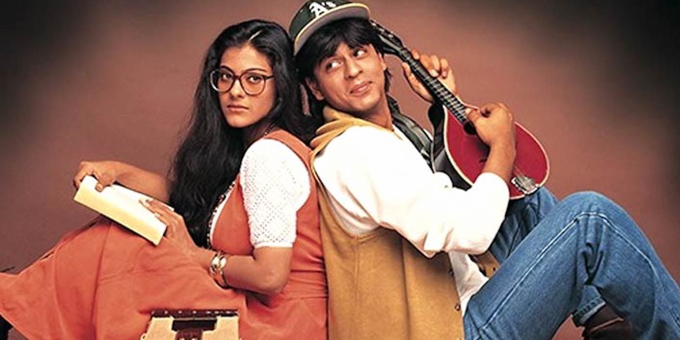 Shah Rukh Khan and Kajol in Dilwale Dulhania Le Jayeng