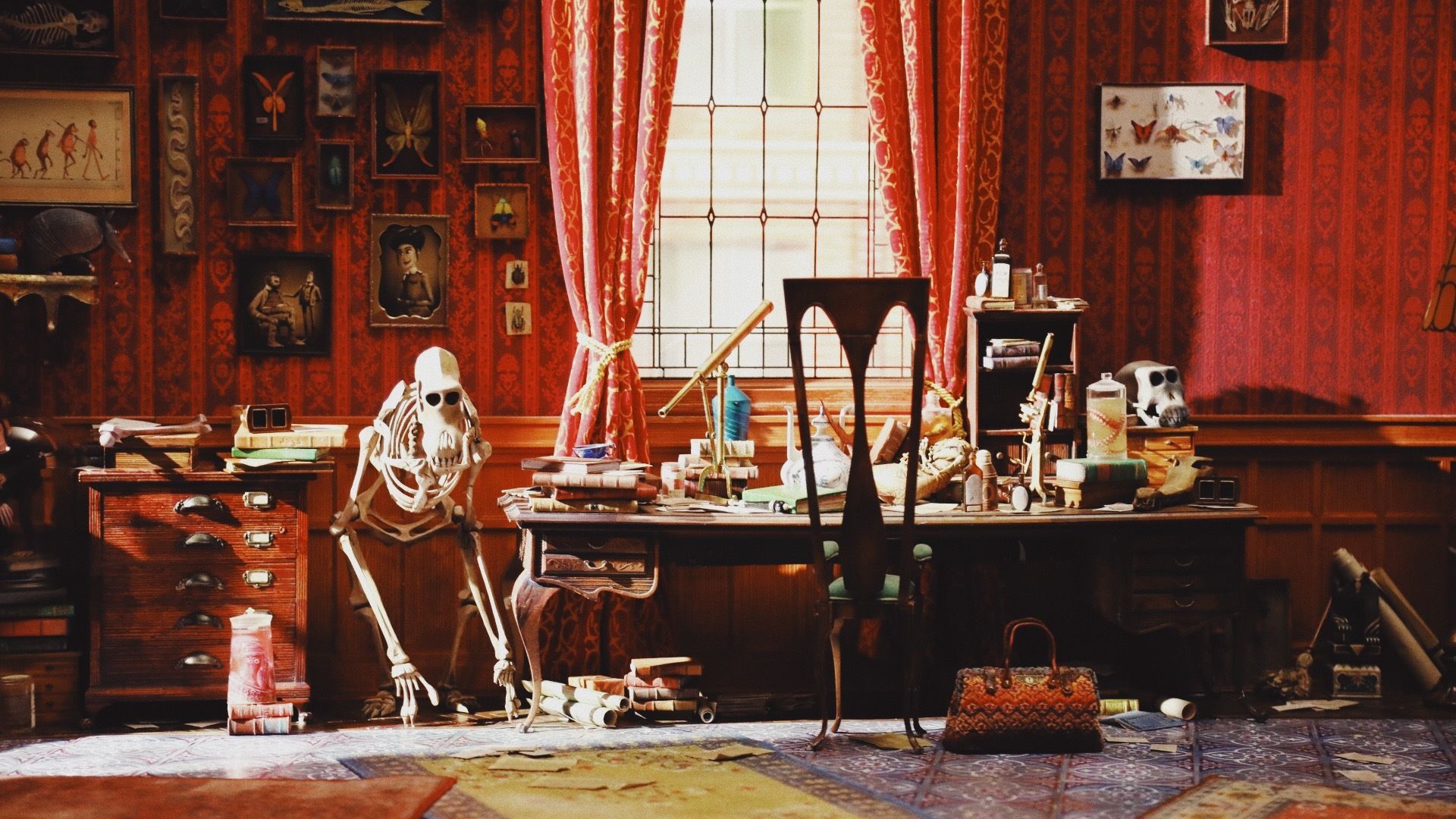 Sir Lionel's office from Missing Link