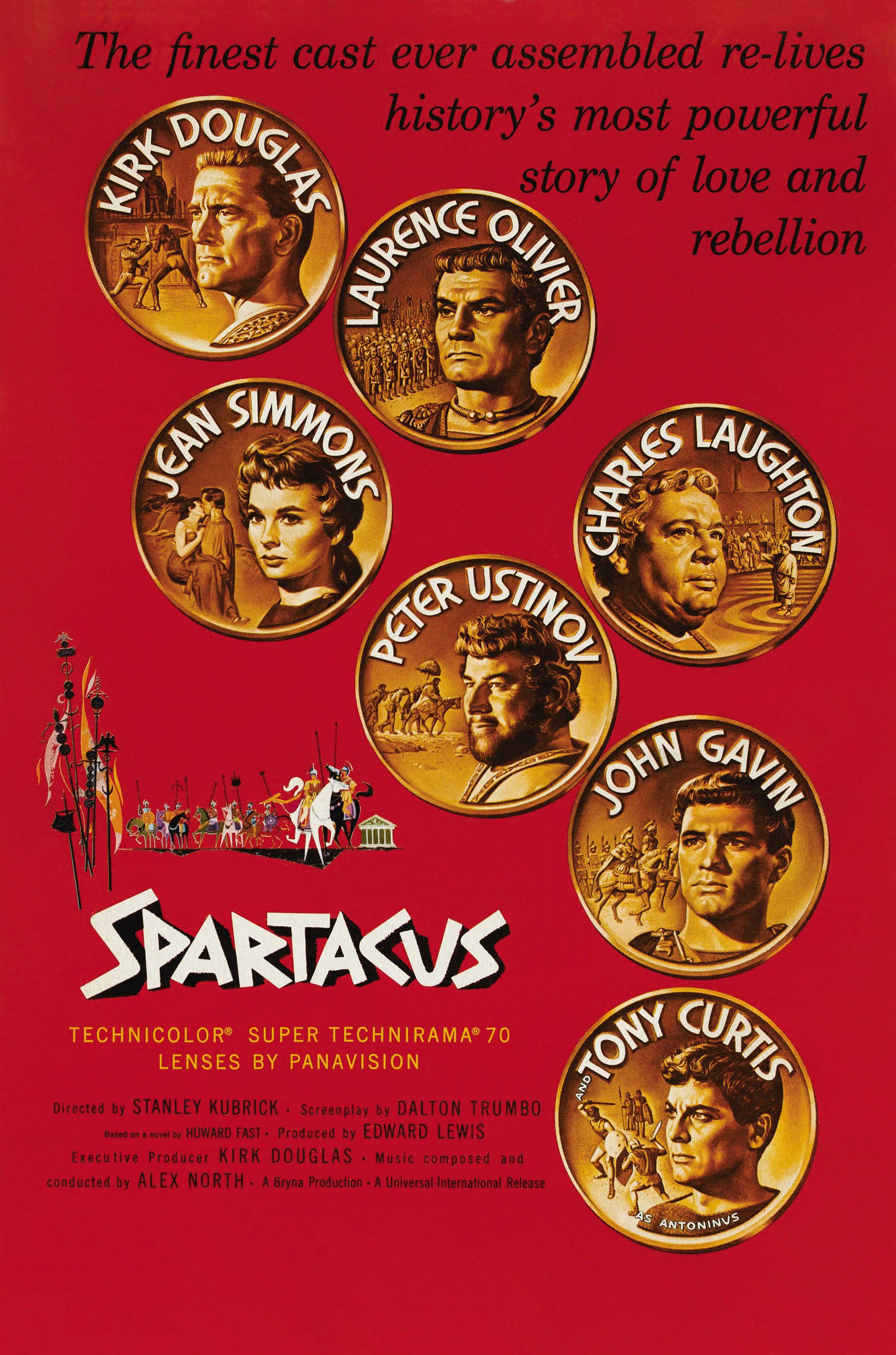 Spartacus 1960 Movie Poster