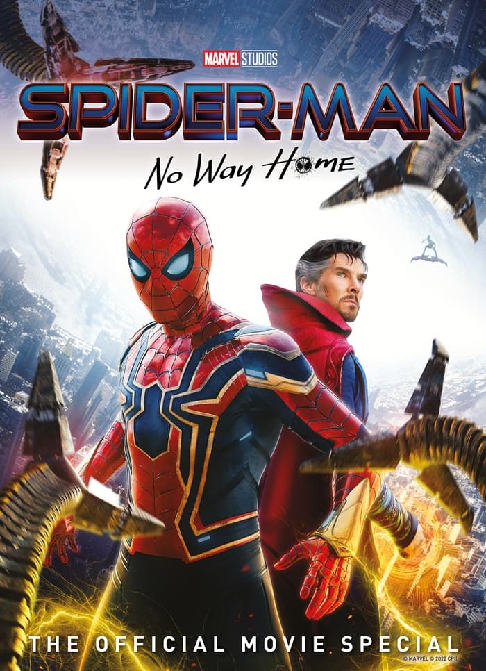 Spider-Man: No Way Home Official Movie Custom Book Cover