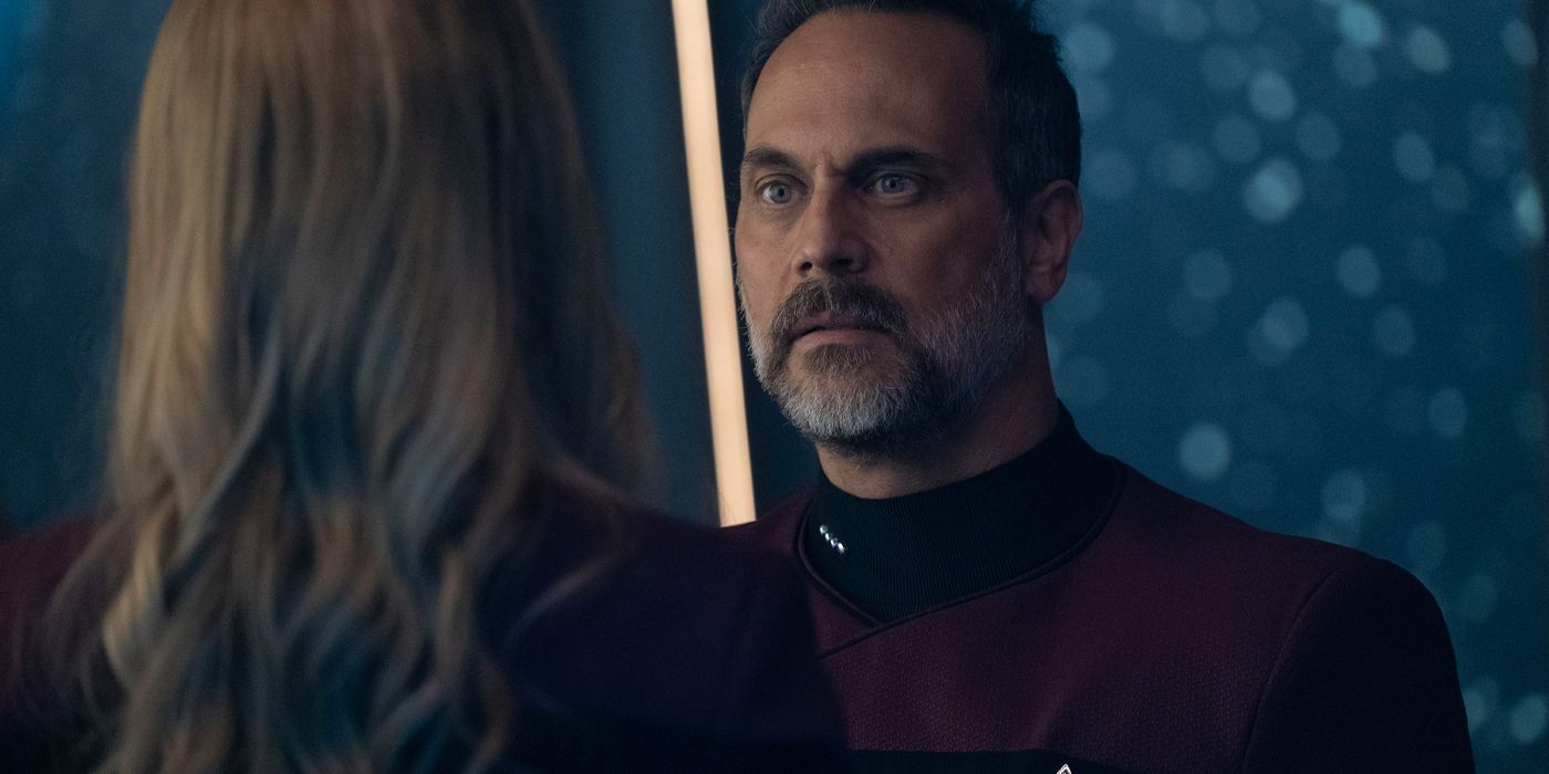 Todd Stashwick dans le rôle du Capitaine Shaw dans Star Trek Picard Saison 3 Episode 2