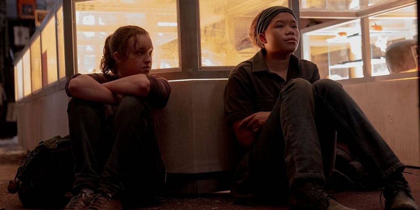 Storm Reid as Riley and Bella Ramsey as Ellie as they make amends after a painful fight in 'The Last of Us'.