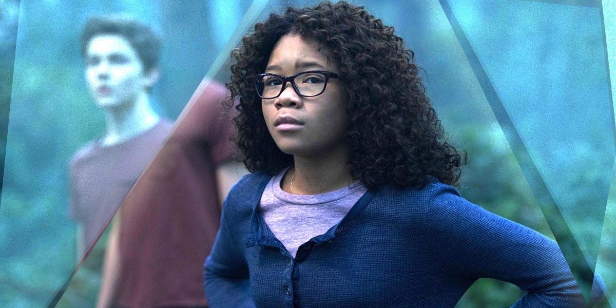 Storm Reid poses as Meg Murry in 'A Wrinkle in Time'