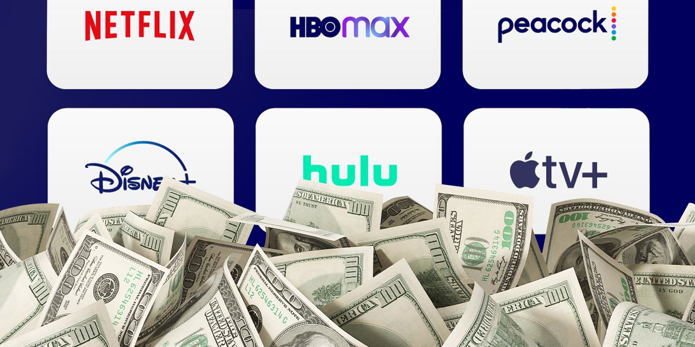 Streaming services like Netflix, HBO Max, Peacock, Disney+, Hulu and Apple TV+