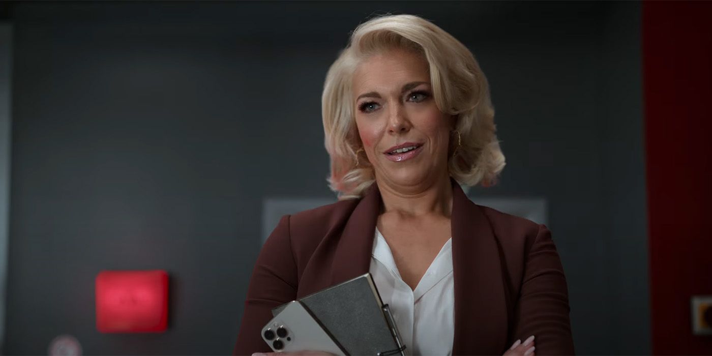 Hannah Waddingham dans le rôle de Rebecca Welton dans Ted Lasso Saison 3