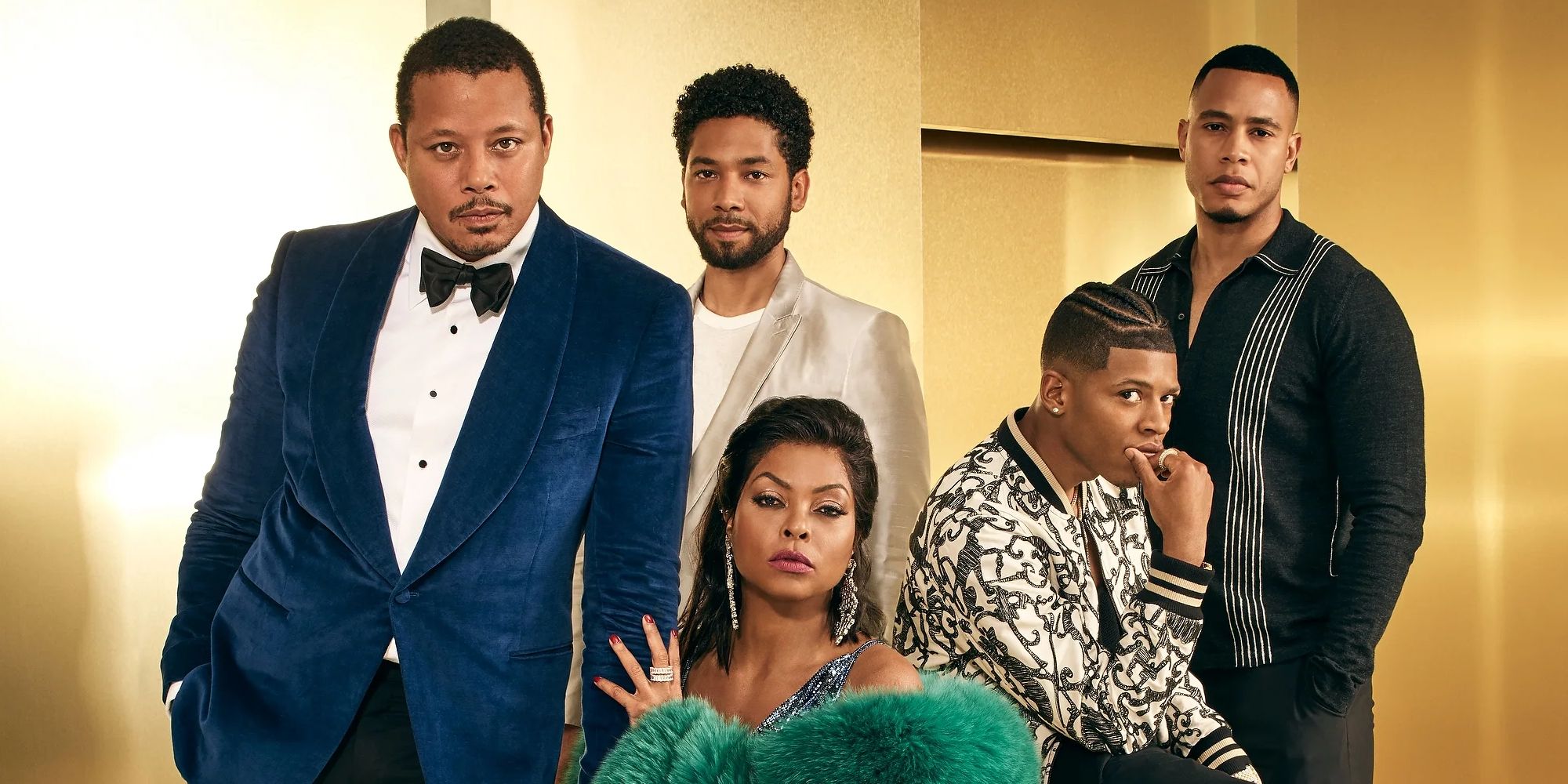 The main cast of Empire posing for a promo image.
