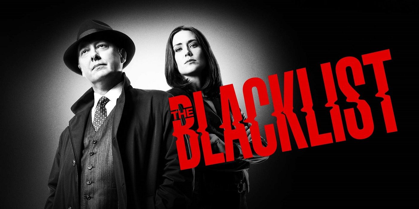James Spader and Megan Boone on The Blacklist poster
