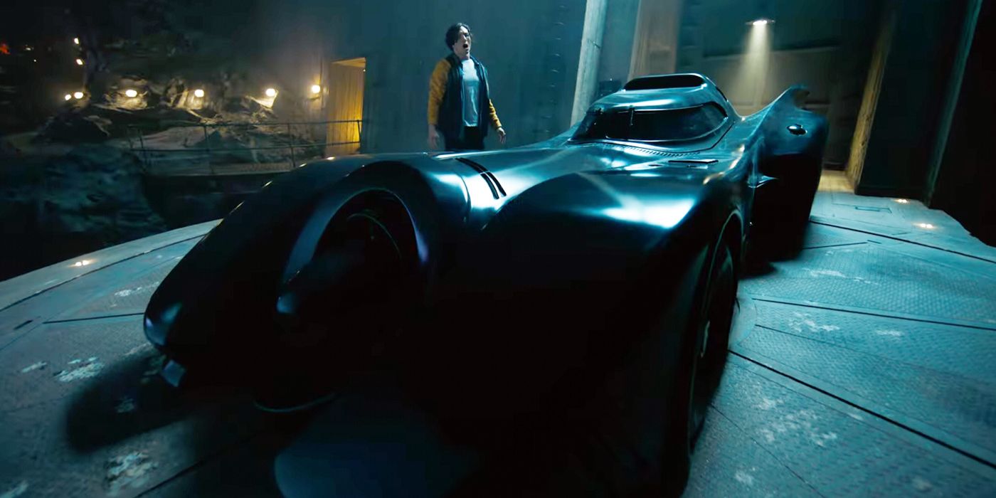 The Flash Ezra Miller Batmobile