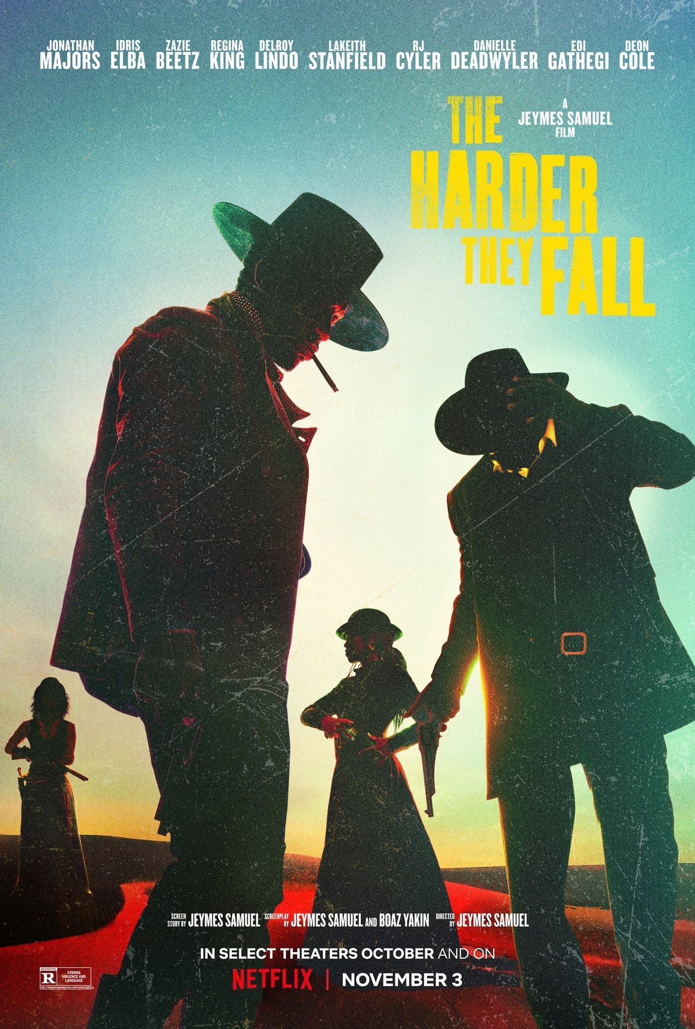 The Harder They Fall Film Poster