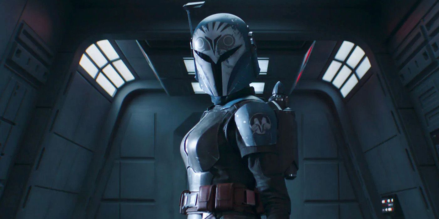   Katee Sackhoff dans le rôle de Bo Katan dans The Mandalorian