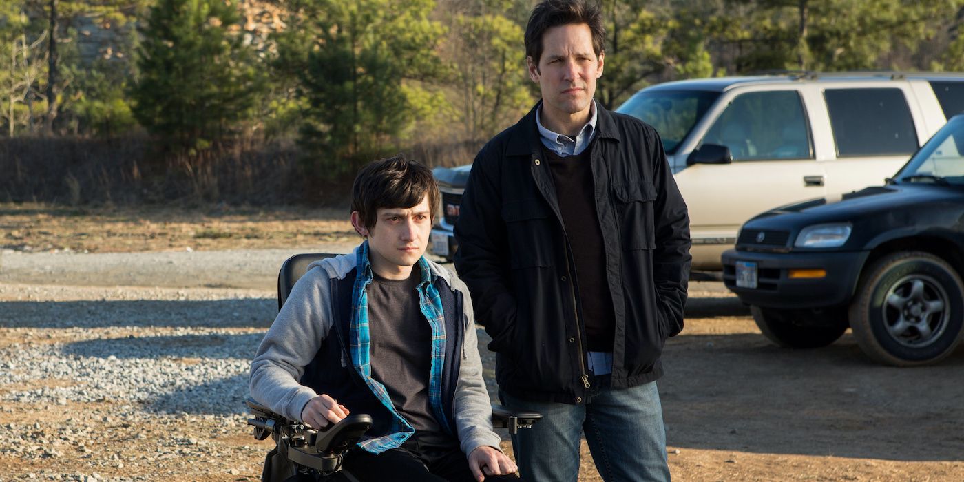 Paul Rudd and Craig Roberts in The Fundamentals of Caring
