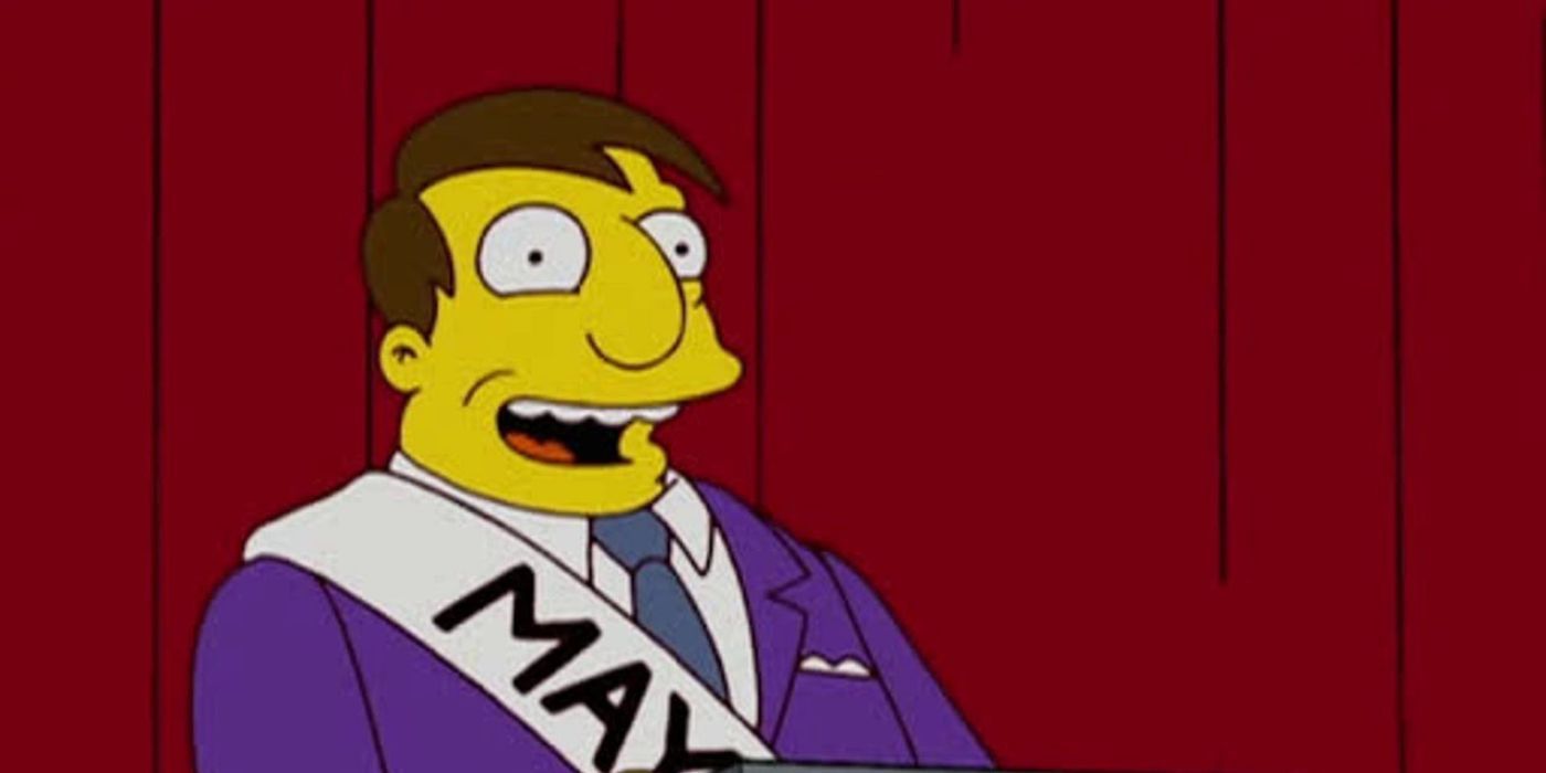 Mayor Quimby, voiced by Dan Castellaneta, in 'The Simpsons'