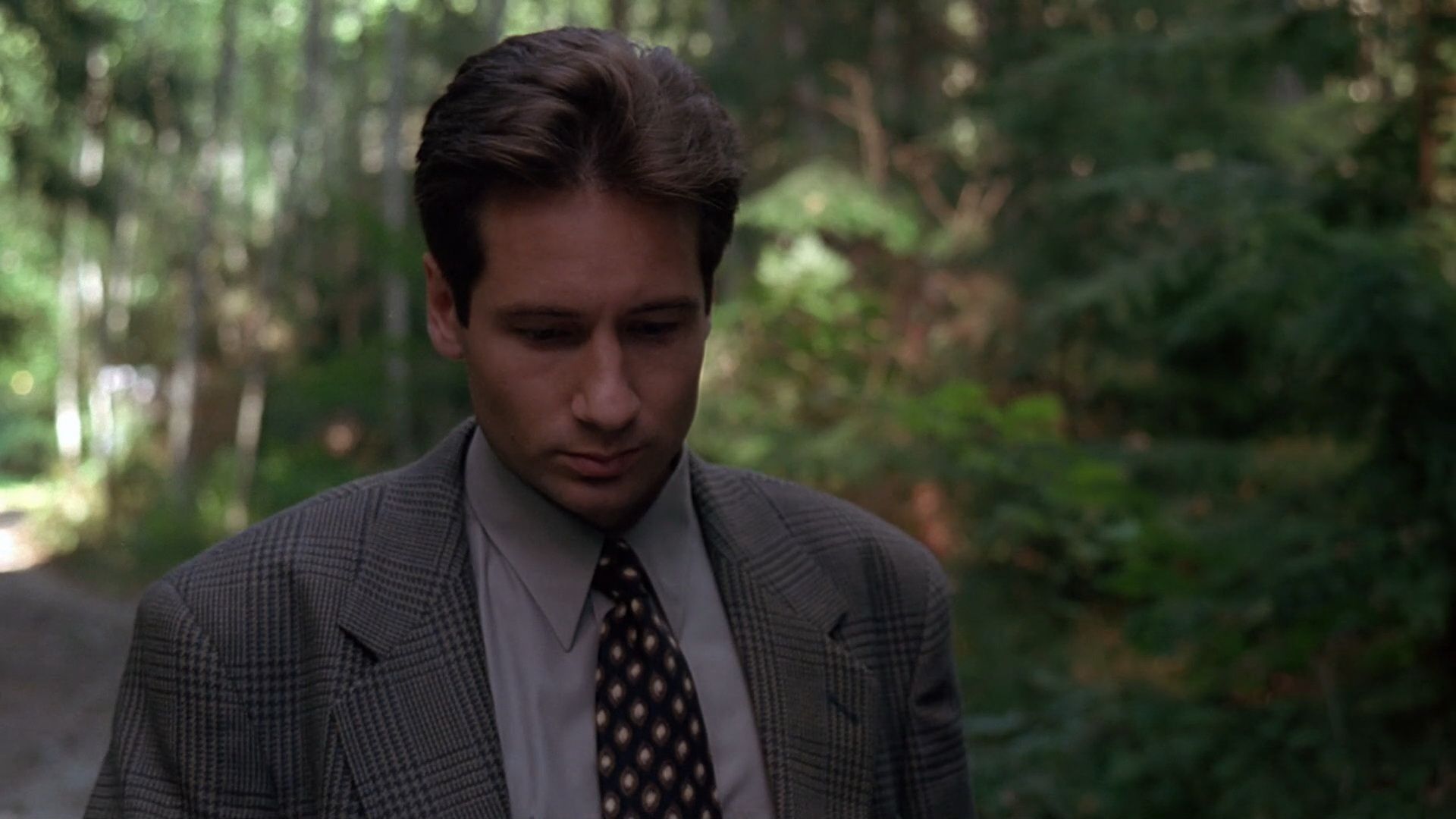 David Duchovny dans l'épisode de The X-Files, 