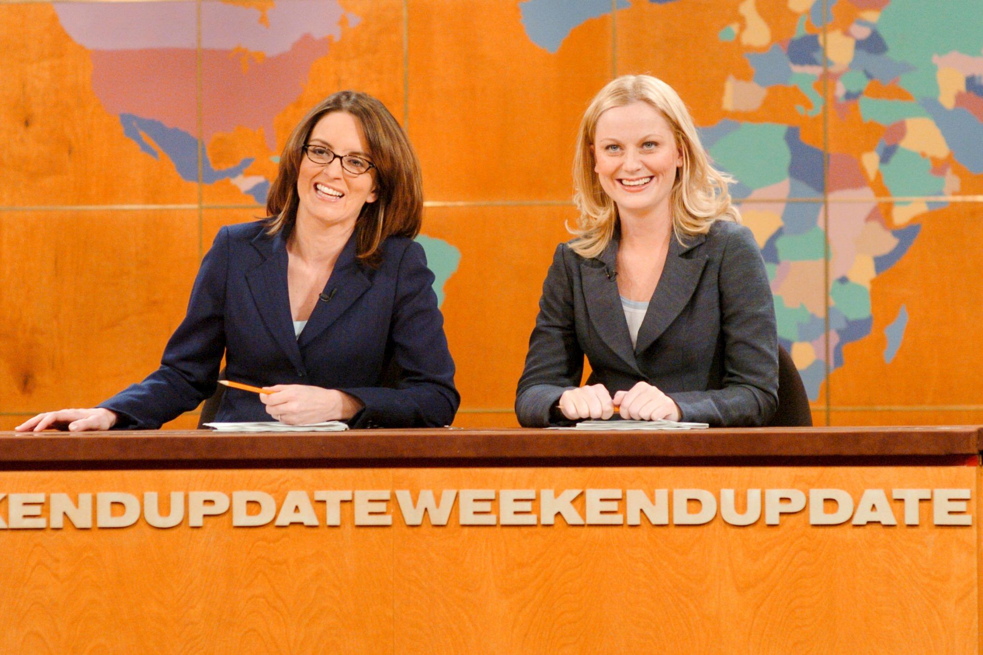 Tina Fey and Amy Poehler Hosting Weekend Update on SNL