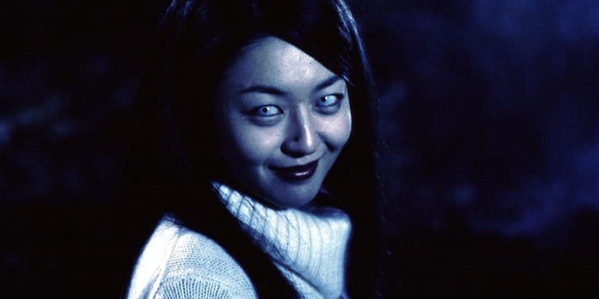 Miki Sakai as Tomie Kawakami in Tomie Re-Birth (2001)