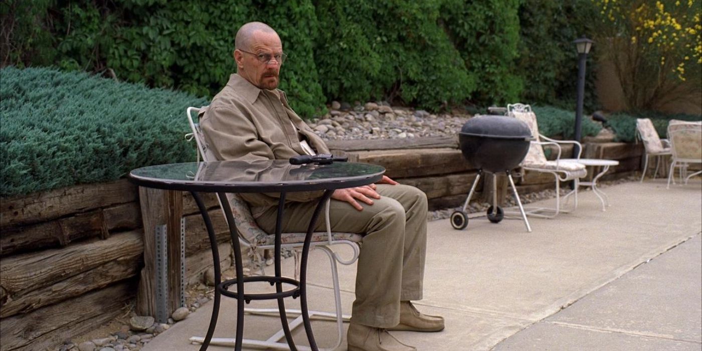 Walter White sitting in End Times from Breaking Bad