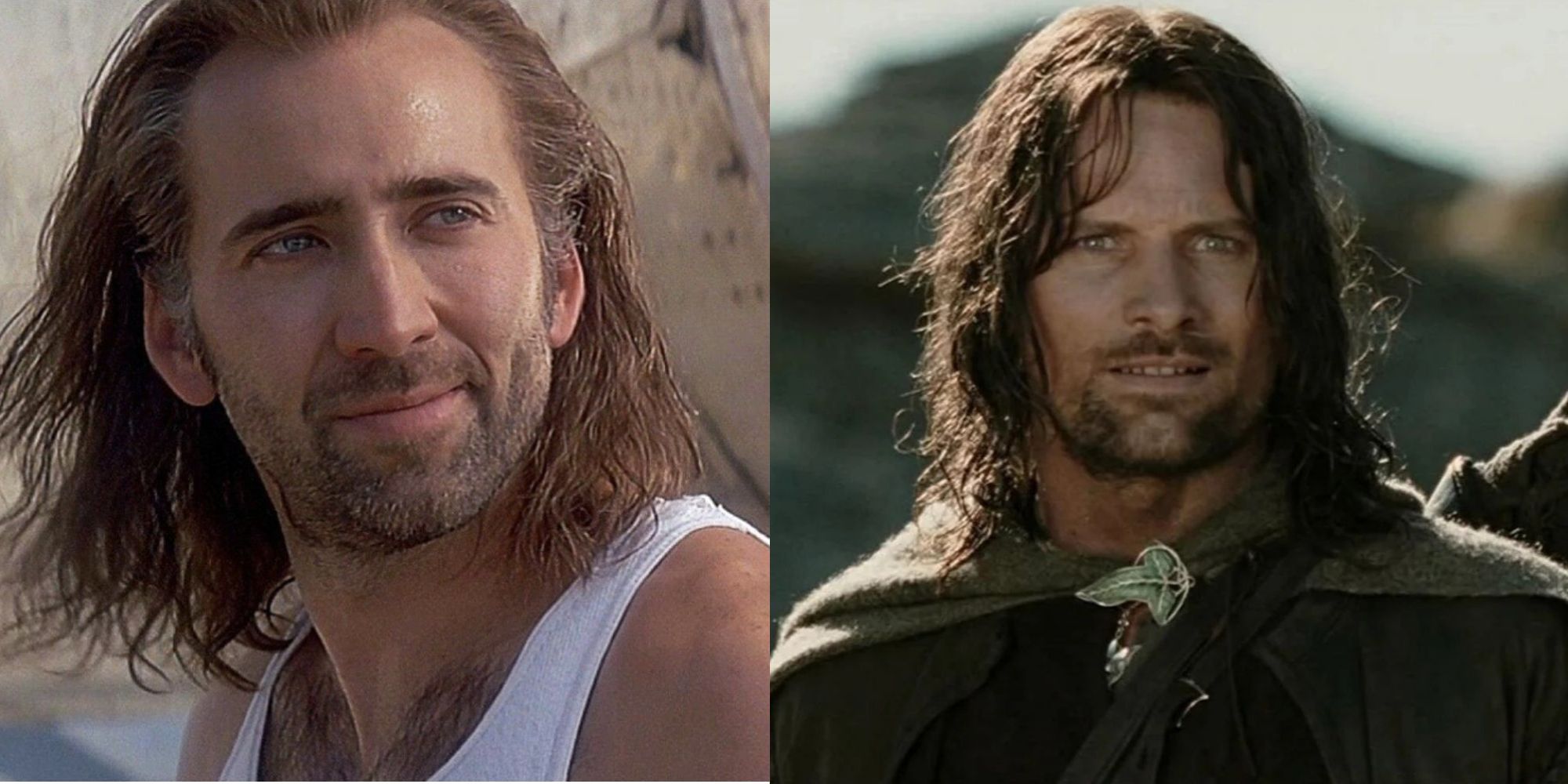 Nicolas Cage dans le rôle d'Aragorn