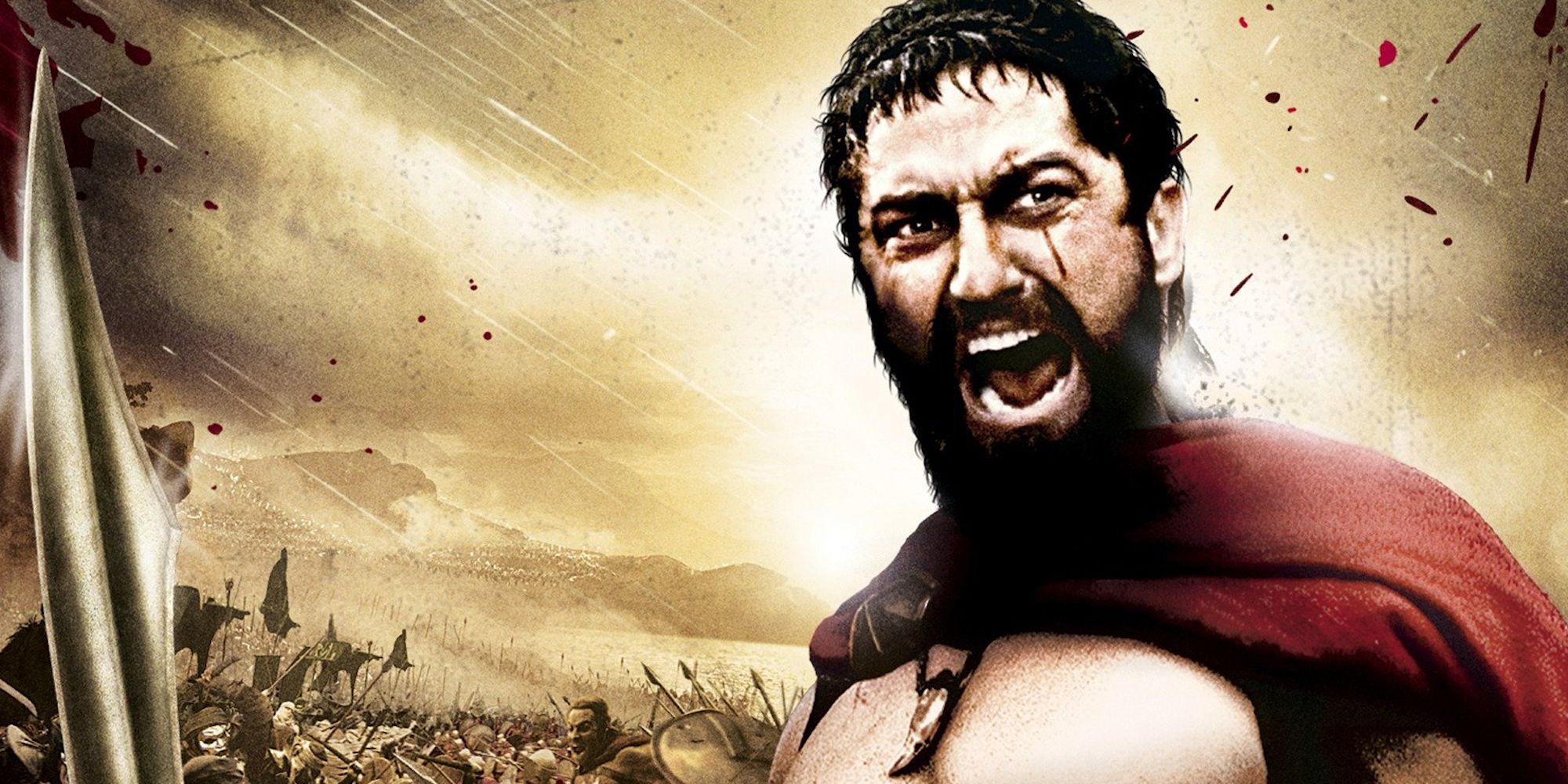 Leonidas screaming in 300