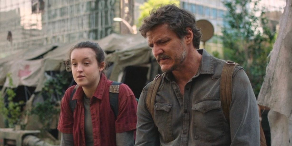 Joel et Ellie dans le final de la saison 1 de The Last of Us