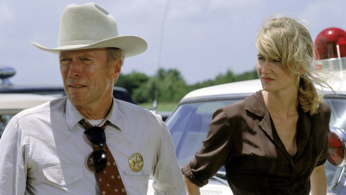 Clint Eastwood et Laura Dern dans Un monde parfait