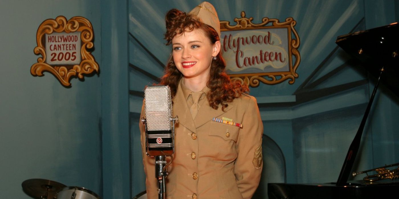 Rory berpakaian seperti prajurit Perang Dunia II di Gilmore Girls