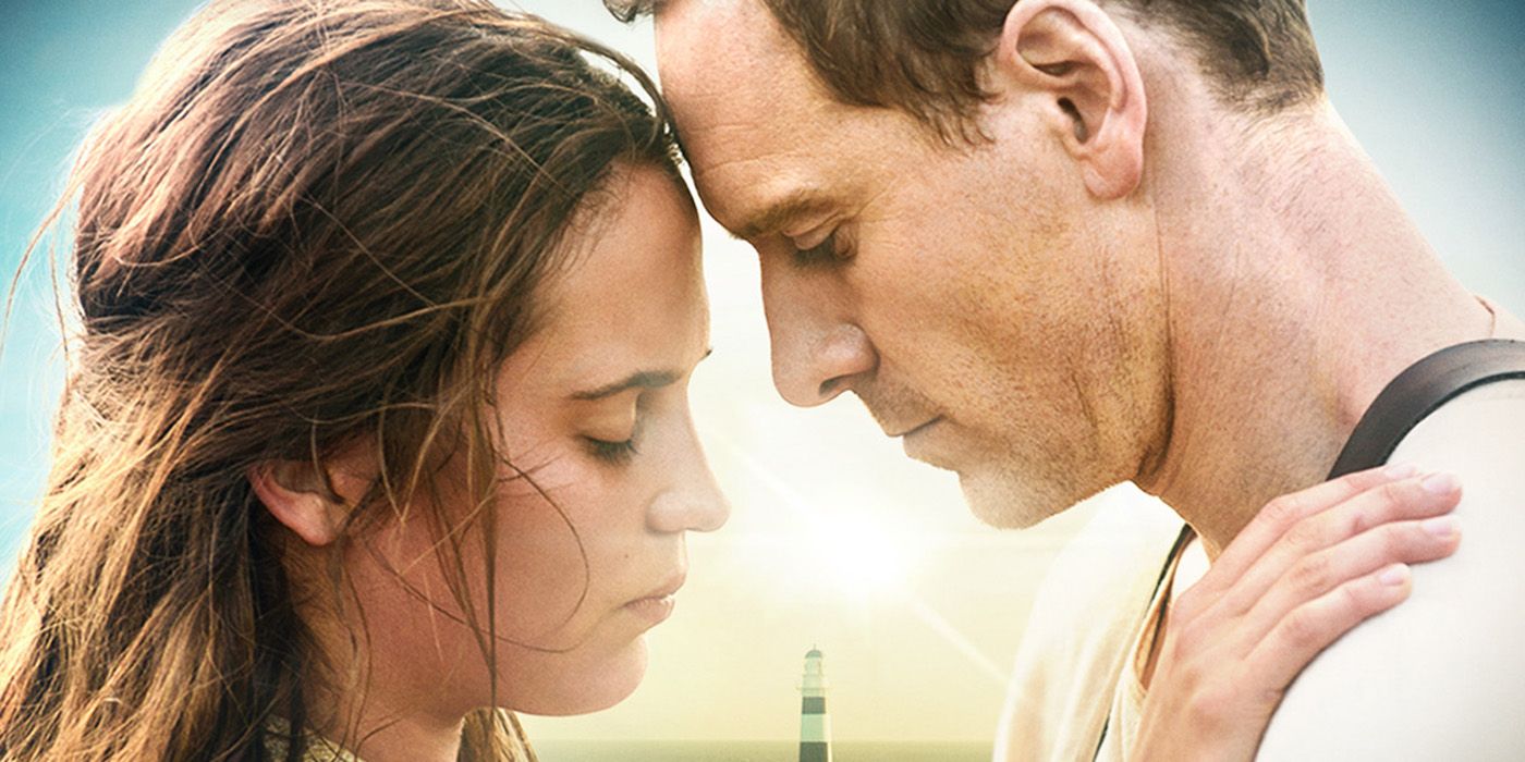Michael Fassbender and Alicia Vikander in The Light Between Oceans