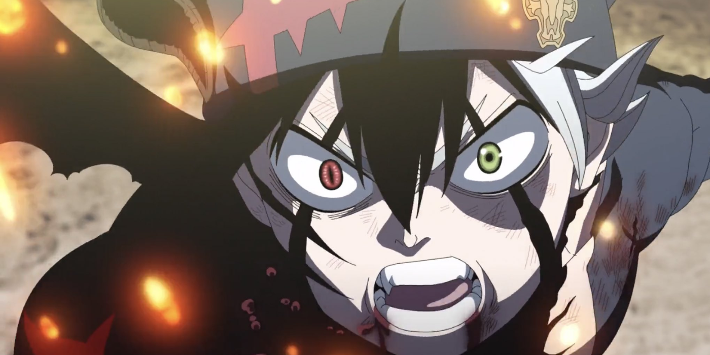 A close-up of Asta with an angry expression in Black Clover: Sword of the Wizard King