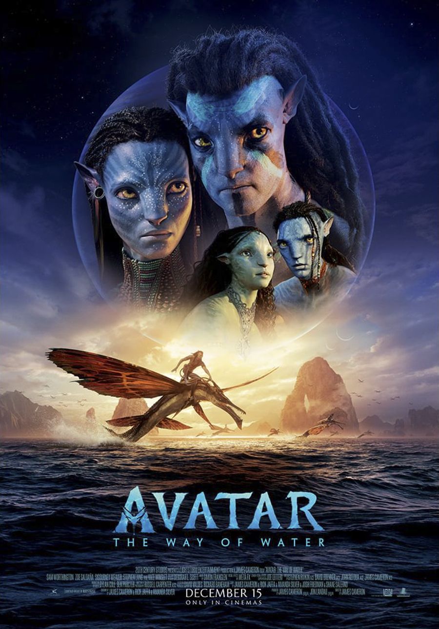 Affiche du film Avatar la voie de l'eau