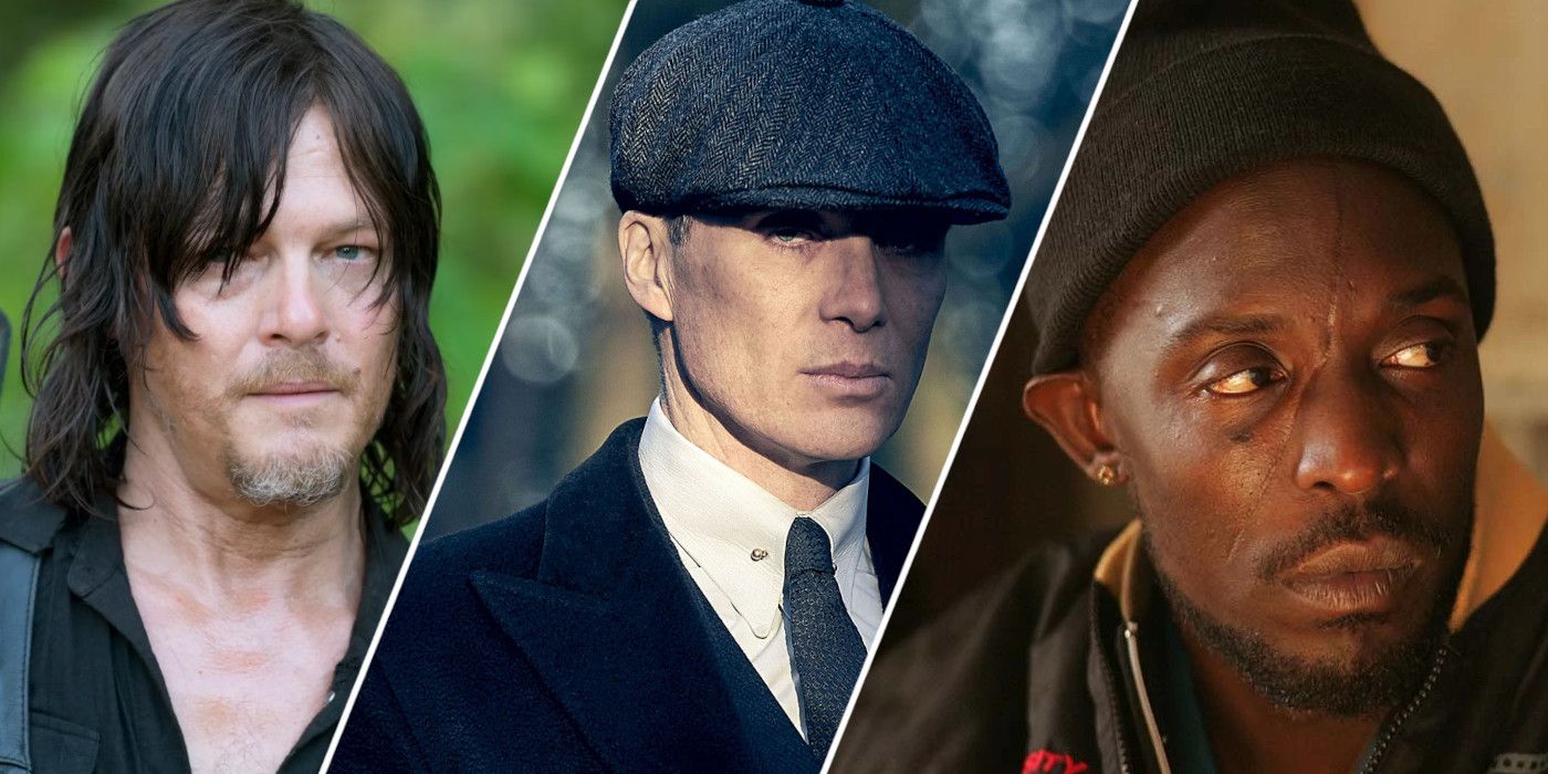 Daryl Dixon, Tommy Shelby, and Omar Little