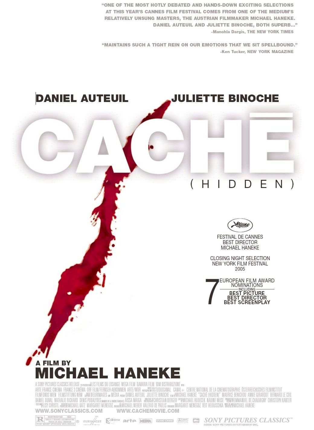 Cache Film Poster