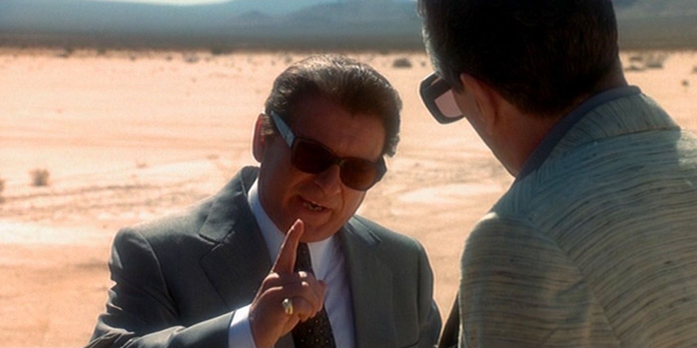 Joe Pesci in a scene from 'Casino' with Robert DeNiro