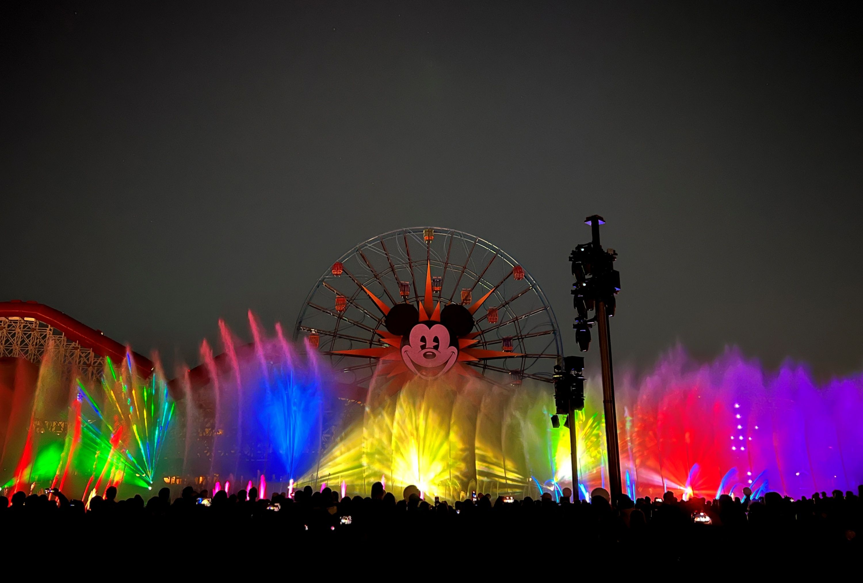 World of Color - ONE nighttime spectacular for the Disney100 Celebration at the Disneyland Resort in Anaheim, Calif. in 2023