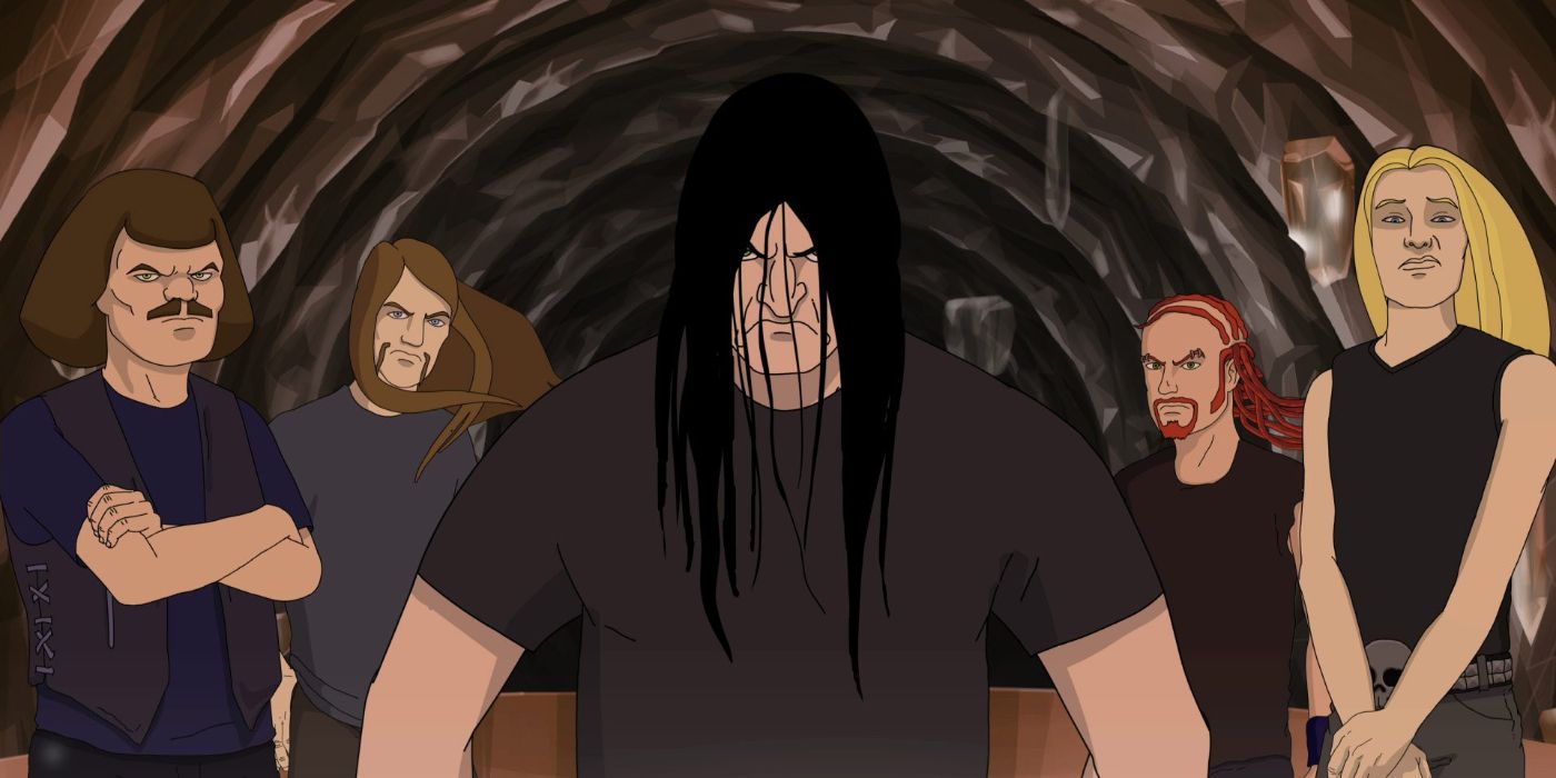 Dethklok from Metalocalypse